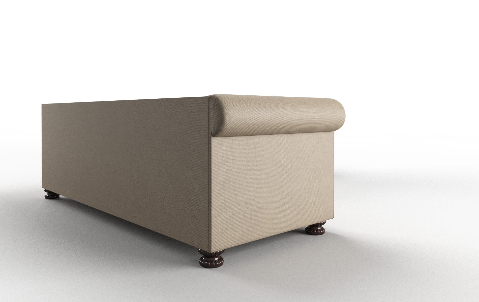 Athens Chance Platinum Sectional espresso legs 3