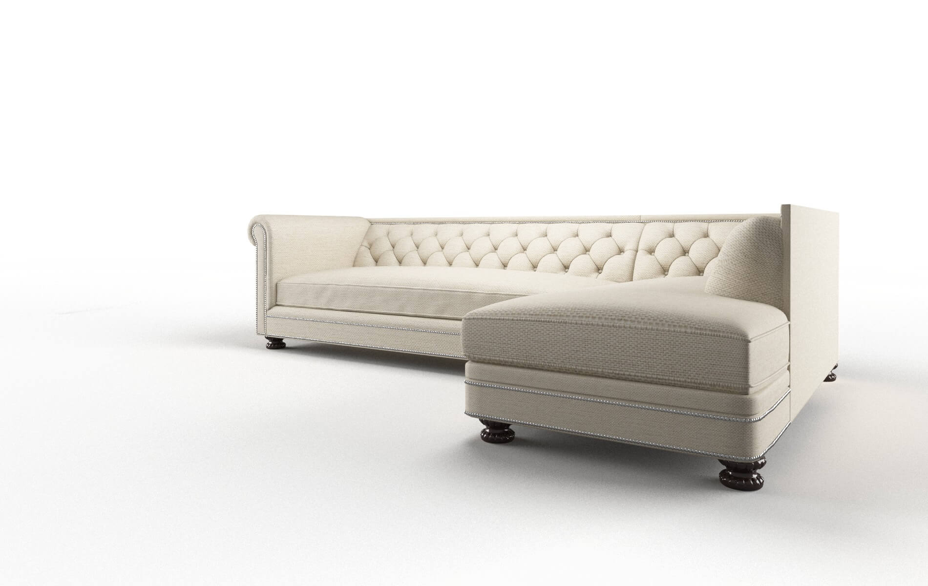 Athens Chance Sand Panel espresso legs 4