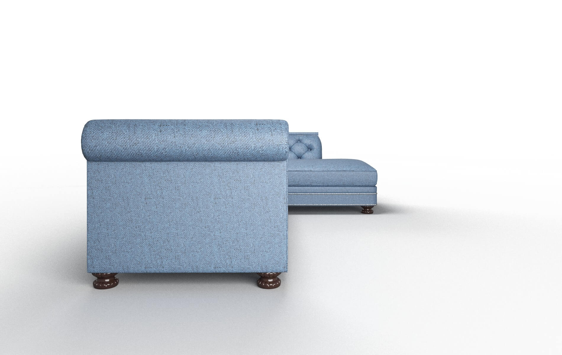 Athens Clyde Deep_ocean Panel espresso legs 3