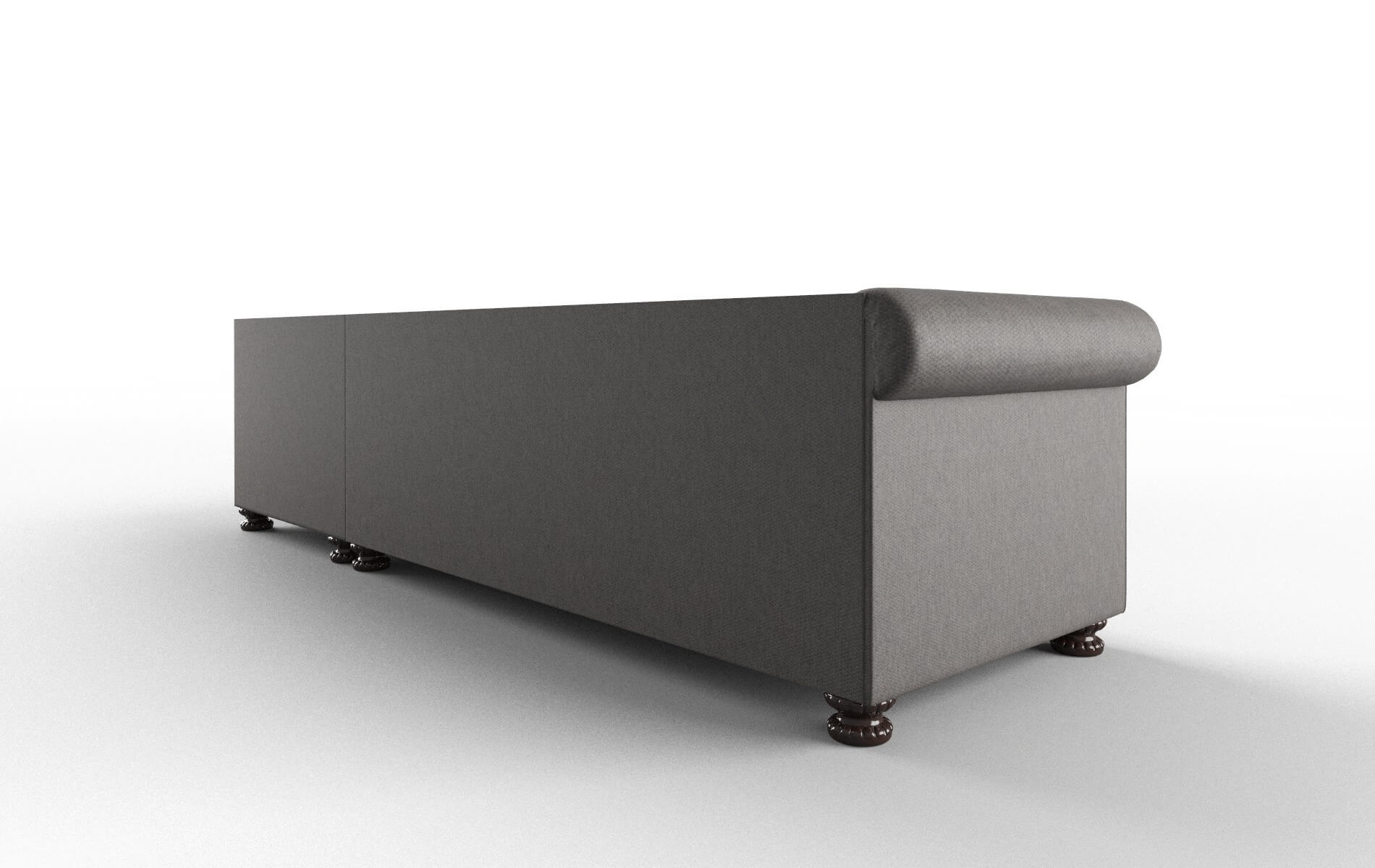 Athens Cosmo Charcoal Panel espresso legs 5