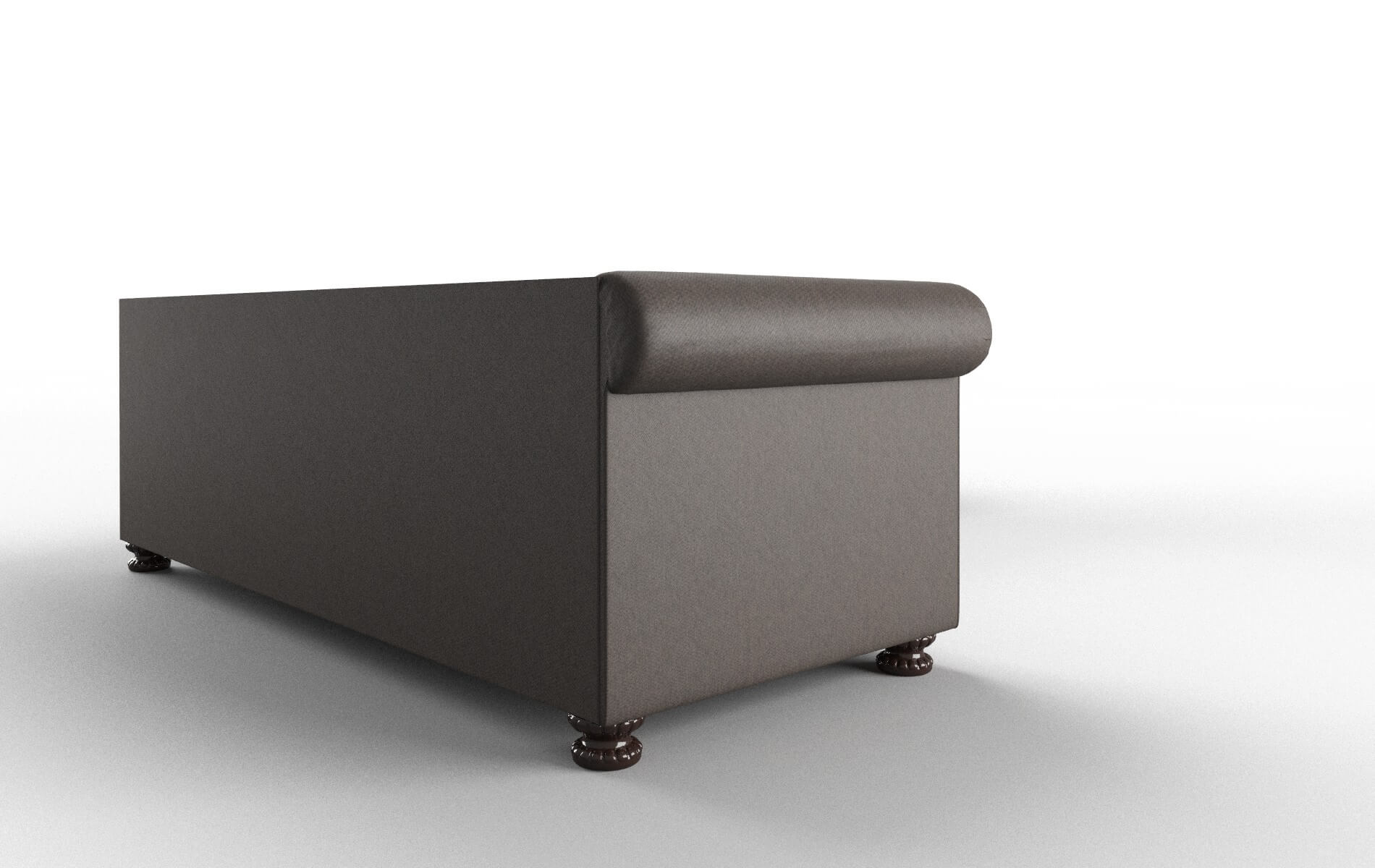 Athens Cosmo Chocolate Sectional espresso legs 3