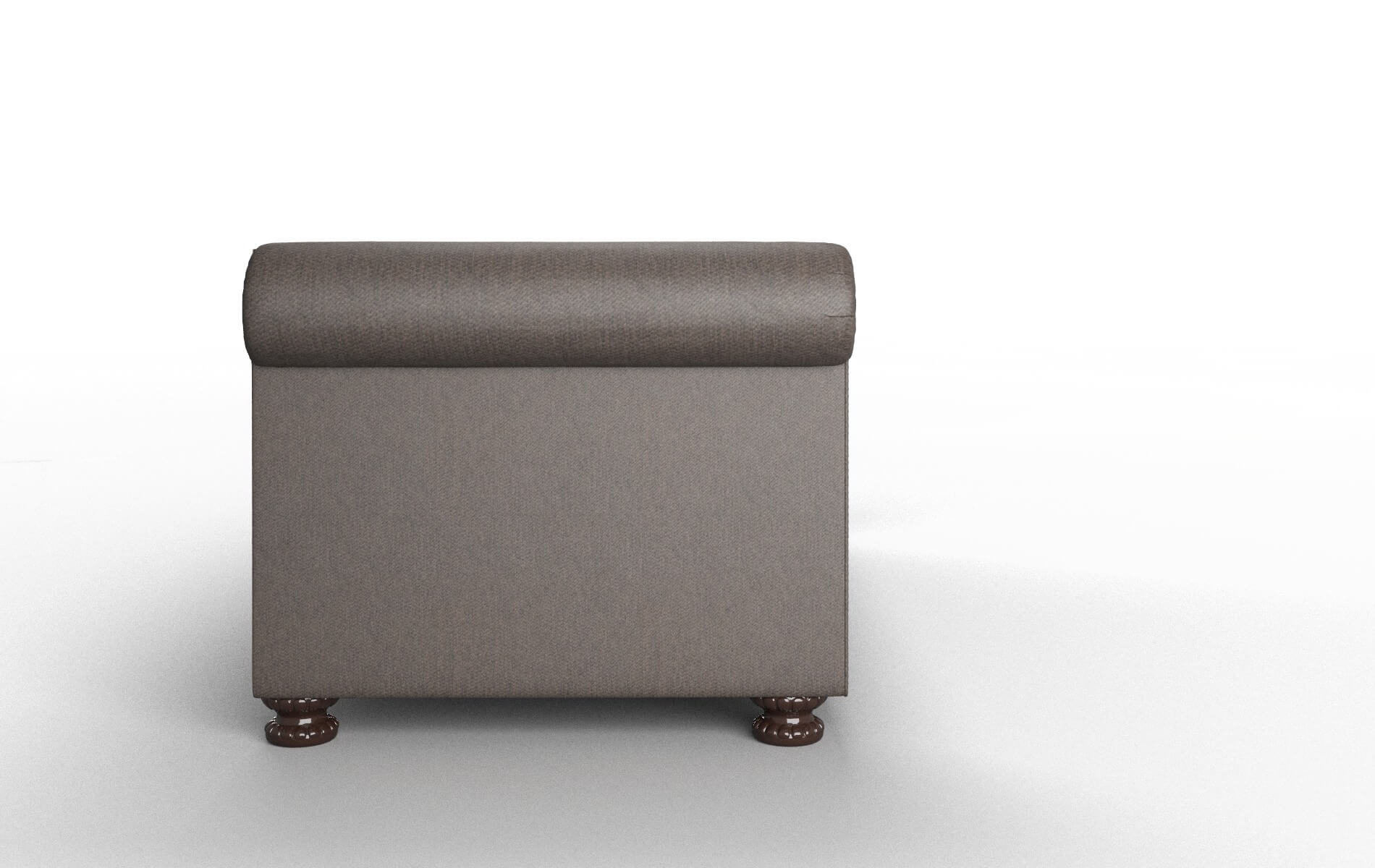 Athens Cosmo Chocolate Sofa espresso legs 3