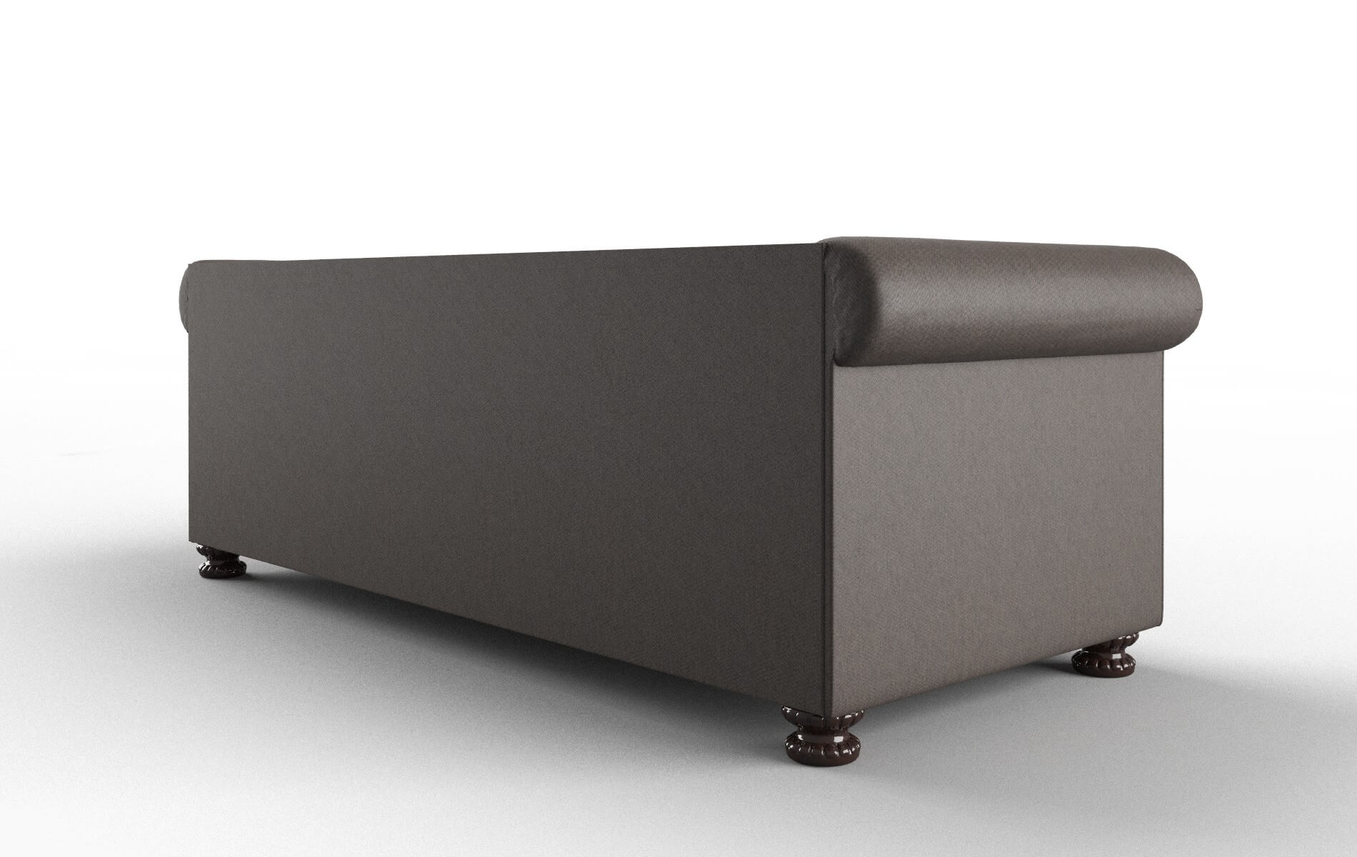 Athens Cosmo Chocolate Sofa espresso legs 5