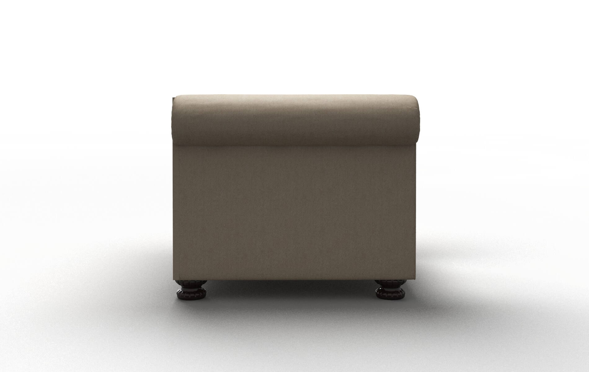 Athens Cosmo Fawn Chair espresso legs 3