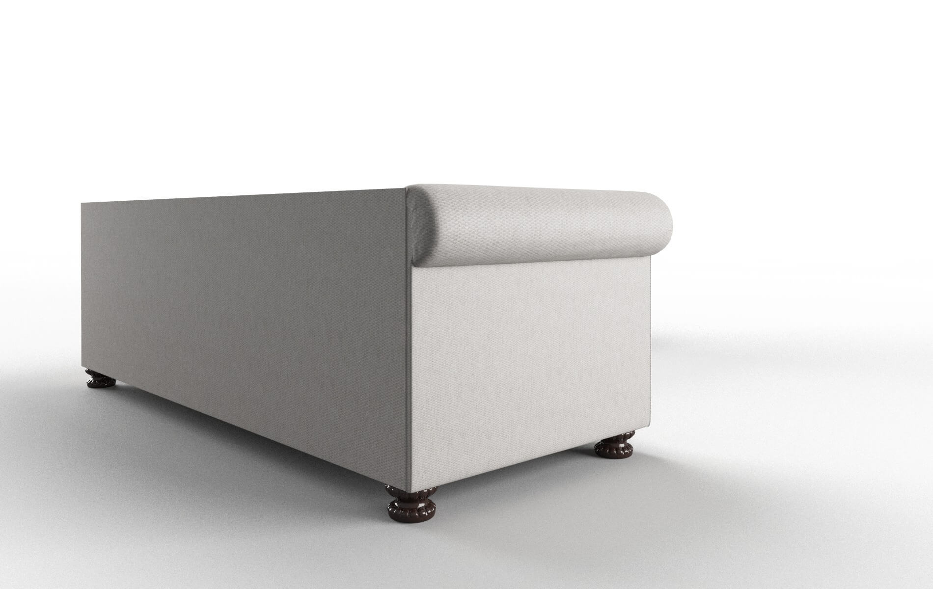 Athens Cosmo Silver Sectional espresso legs 3