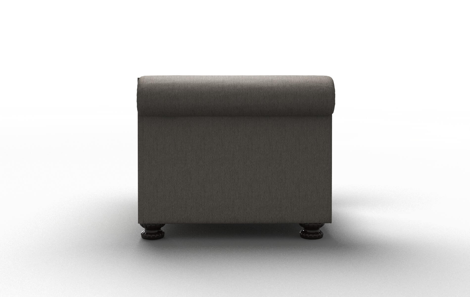 Athens Cosmo Taupe Chair espresso legs 3