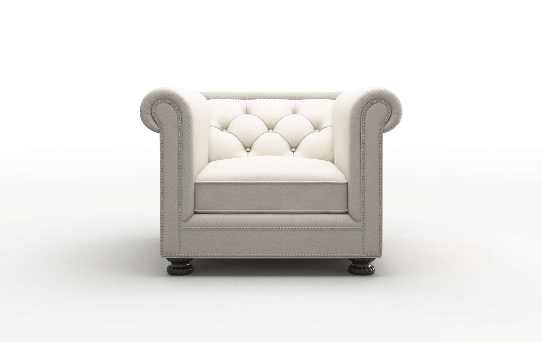 Athens Dawson sand Chair Espresso Legs  1