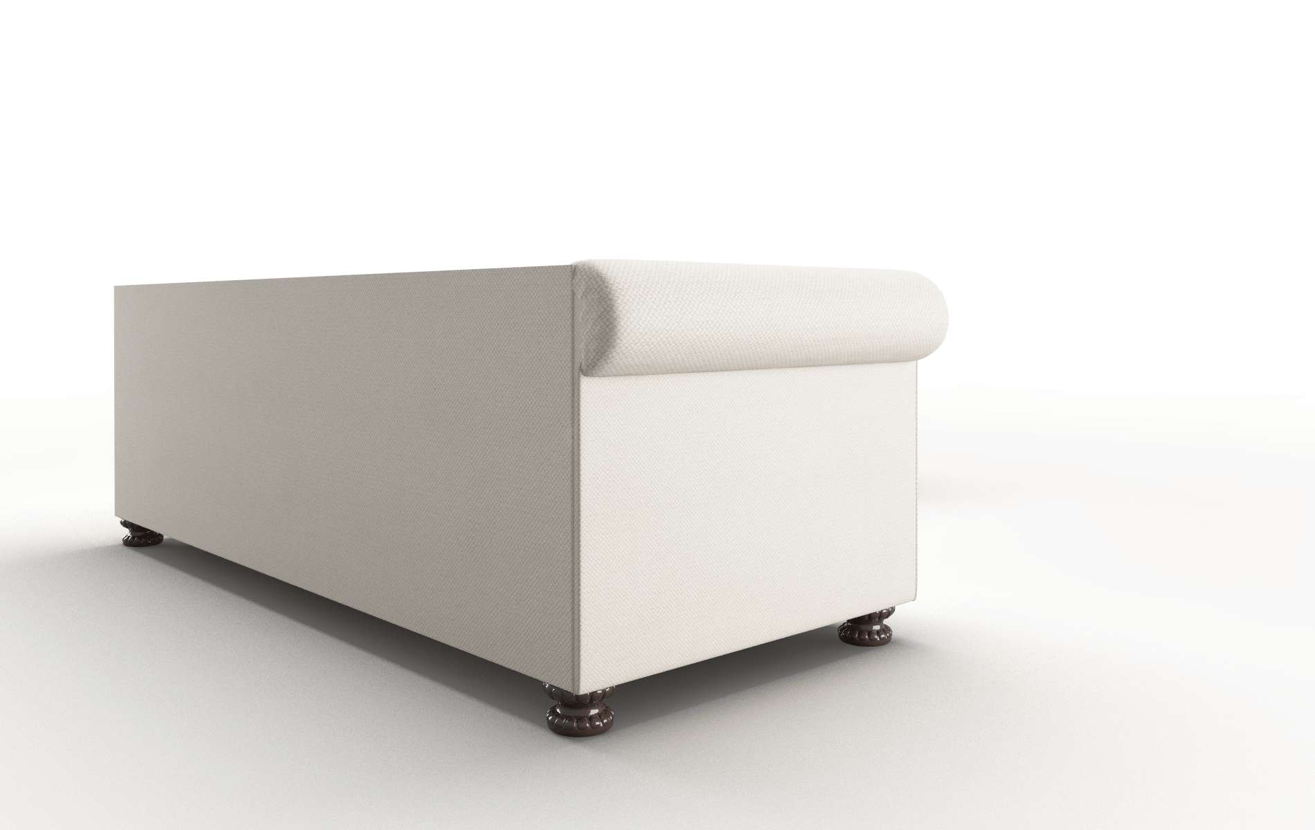 Athens Dawson Sand Sectional espresso legs 3