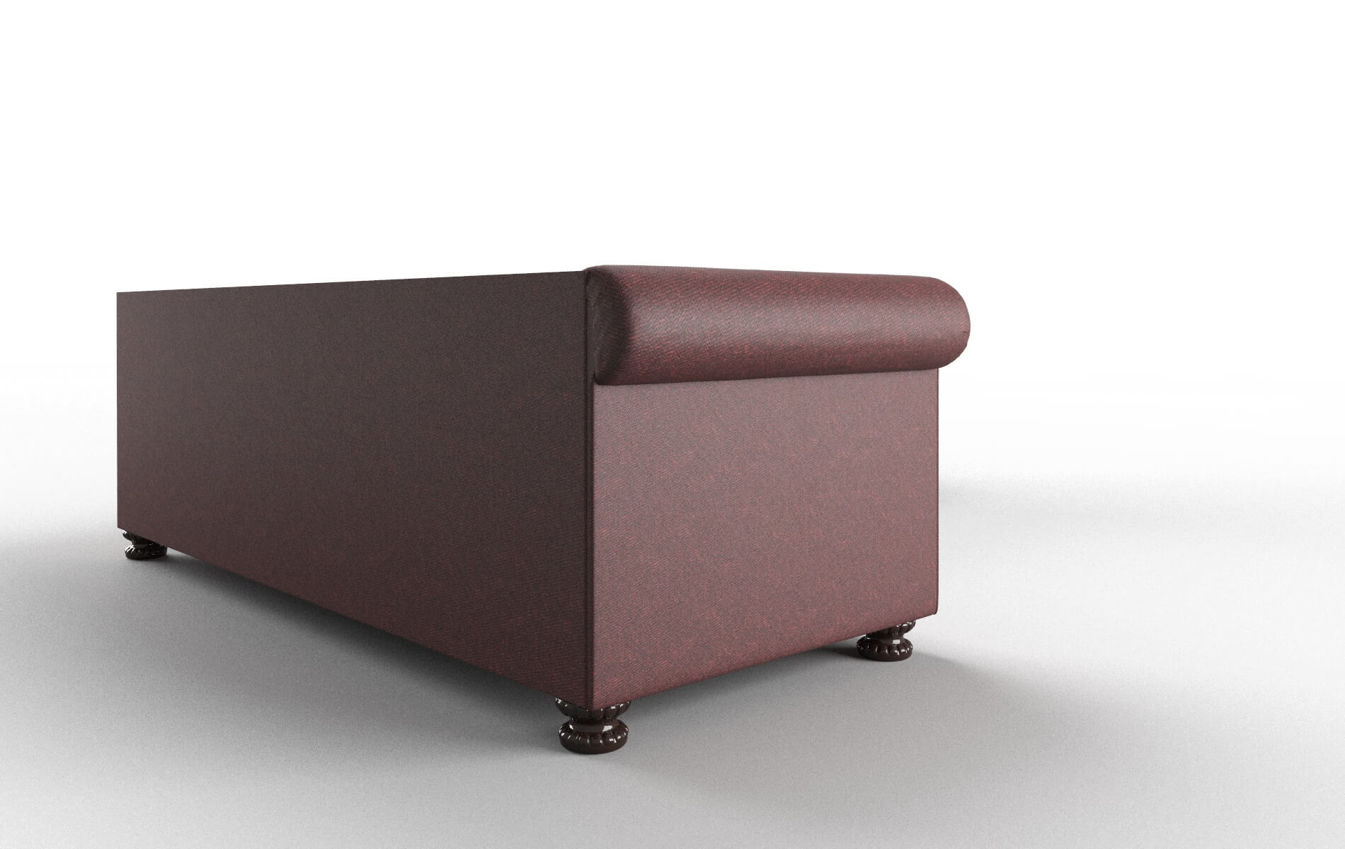 Athens Derby Berry Sectional espresso legs 3