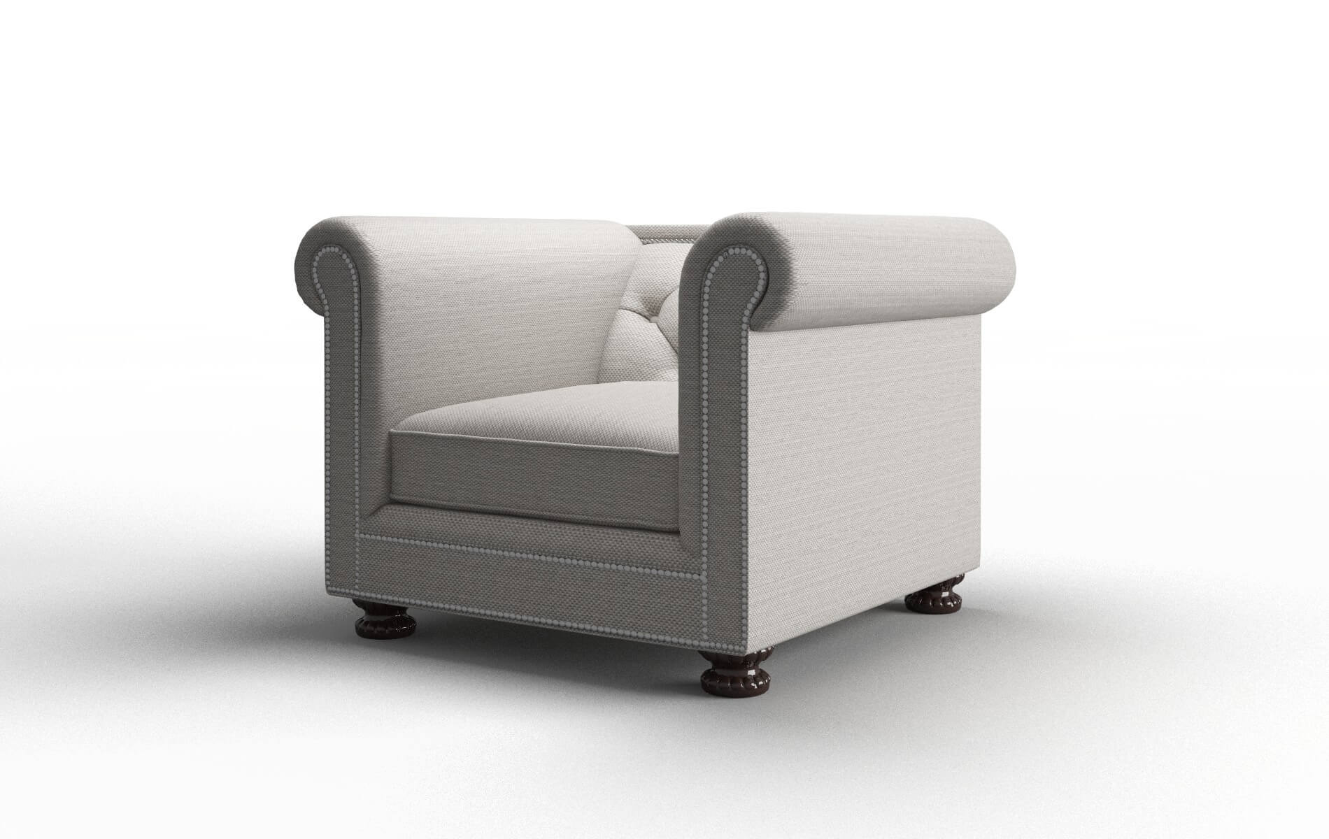 Athens Derby Grey Chair espresso legs 4