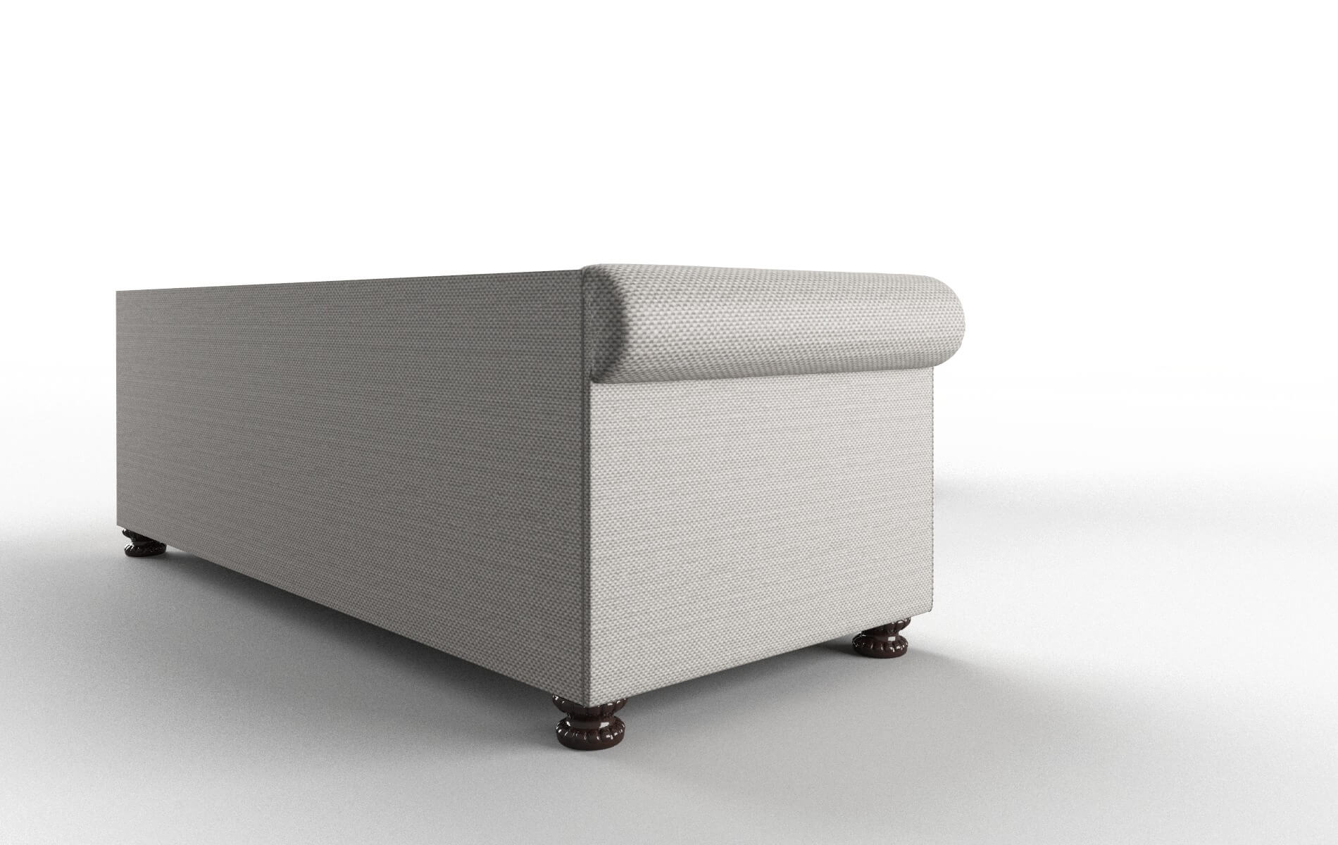 Athens Derby Grey Sectional espresso legs 3