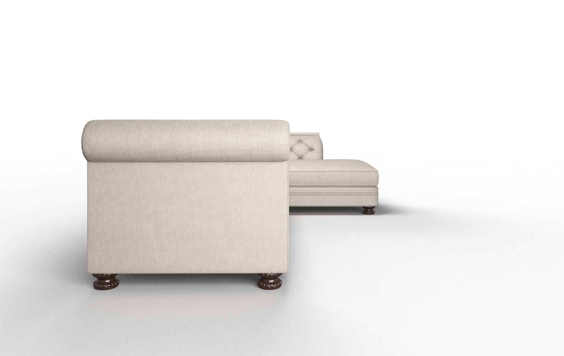 Athens Derby Linen Panel espresso legs 3