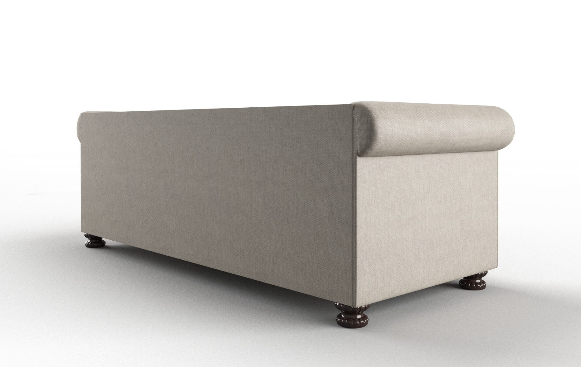 Athens Derby Linen Sofa espresso legs 5