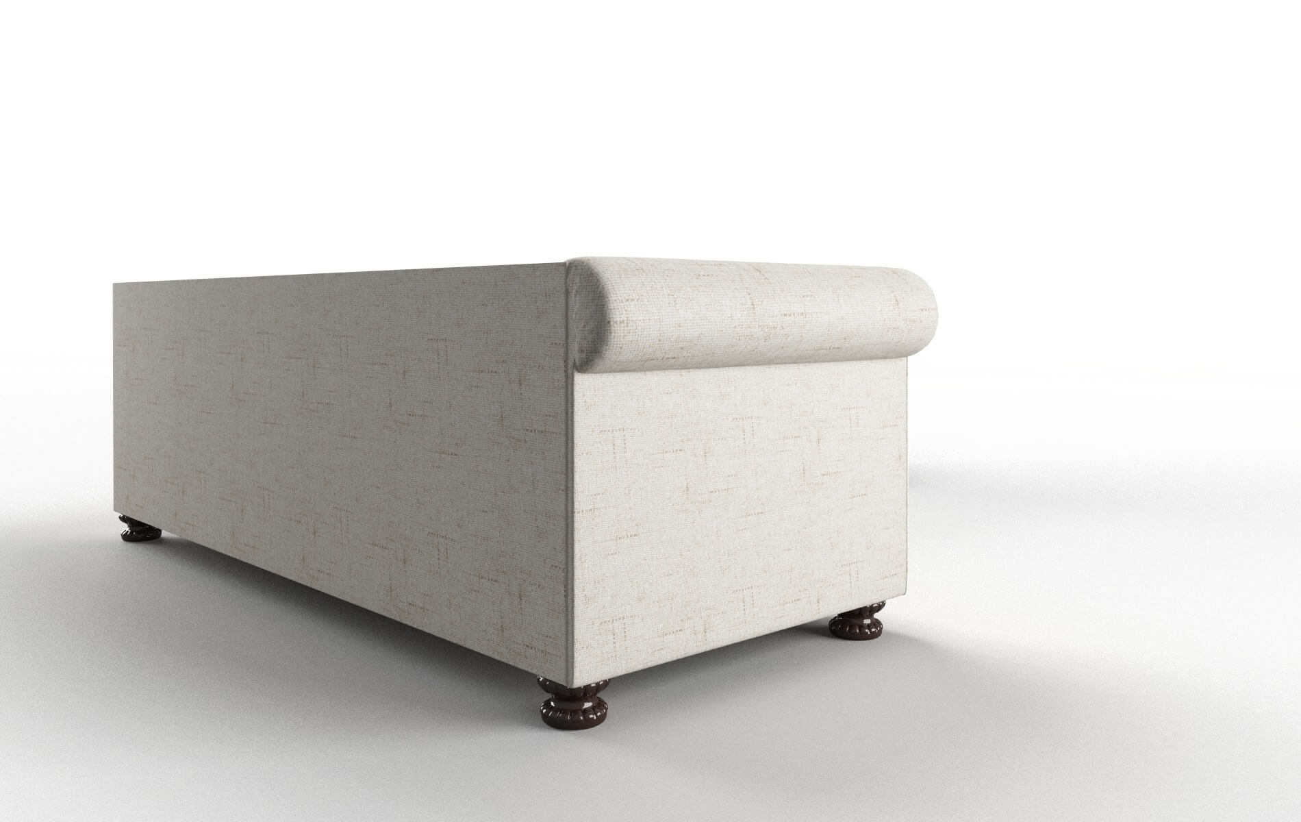 Athens Derby Taupe Sectional espresso legs 3