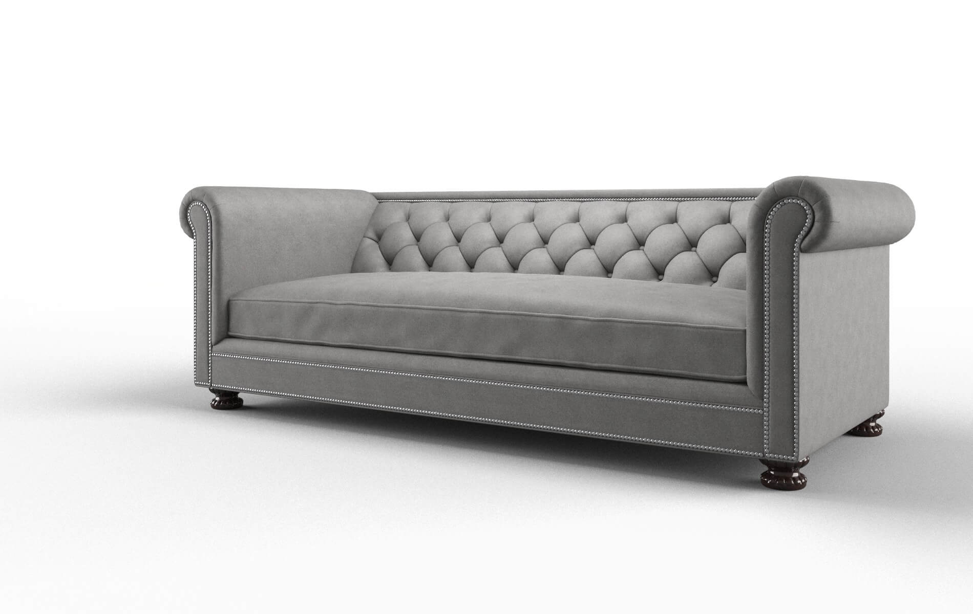 Athens Dream_d Charcoal Sofa espresso legs 4