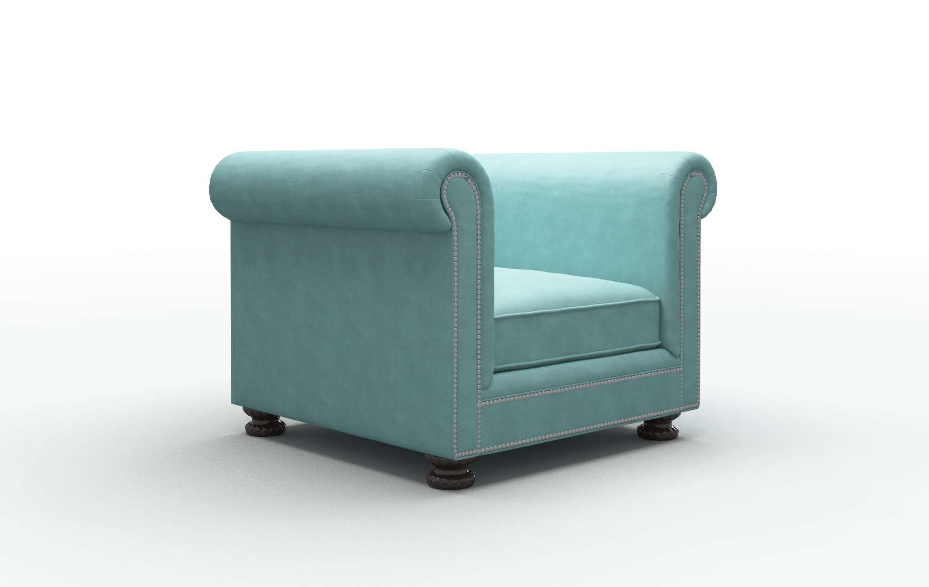 Athens Dream_d French_blue Chair espresso legs 2