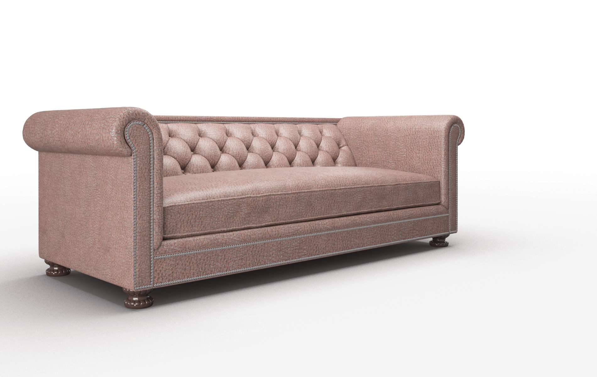 Athens Ford Brown Sofa espresso legs 2