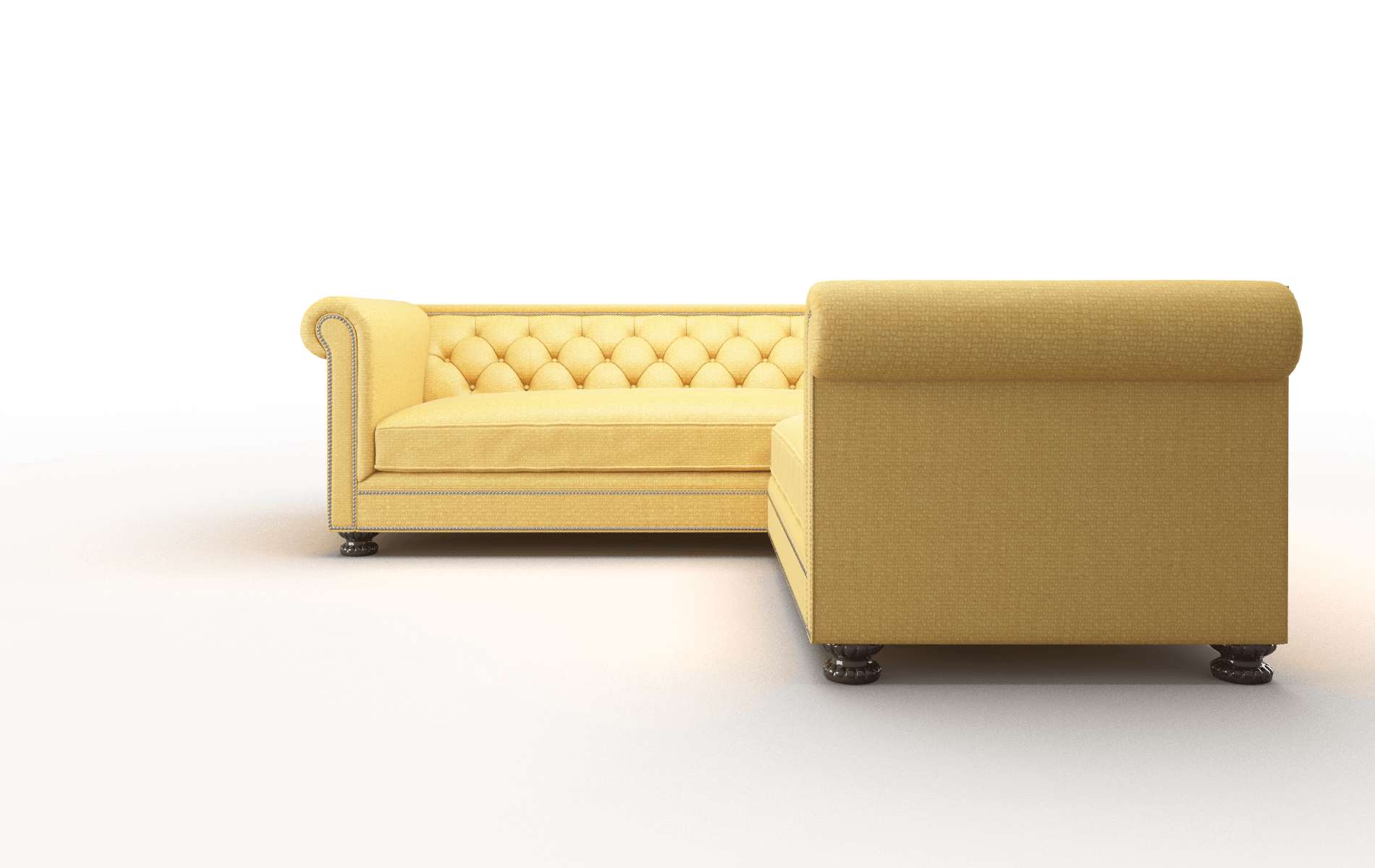 Athens Glee Aglow Sectional espresso legs 5