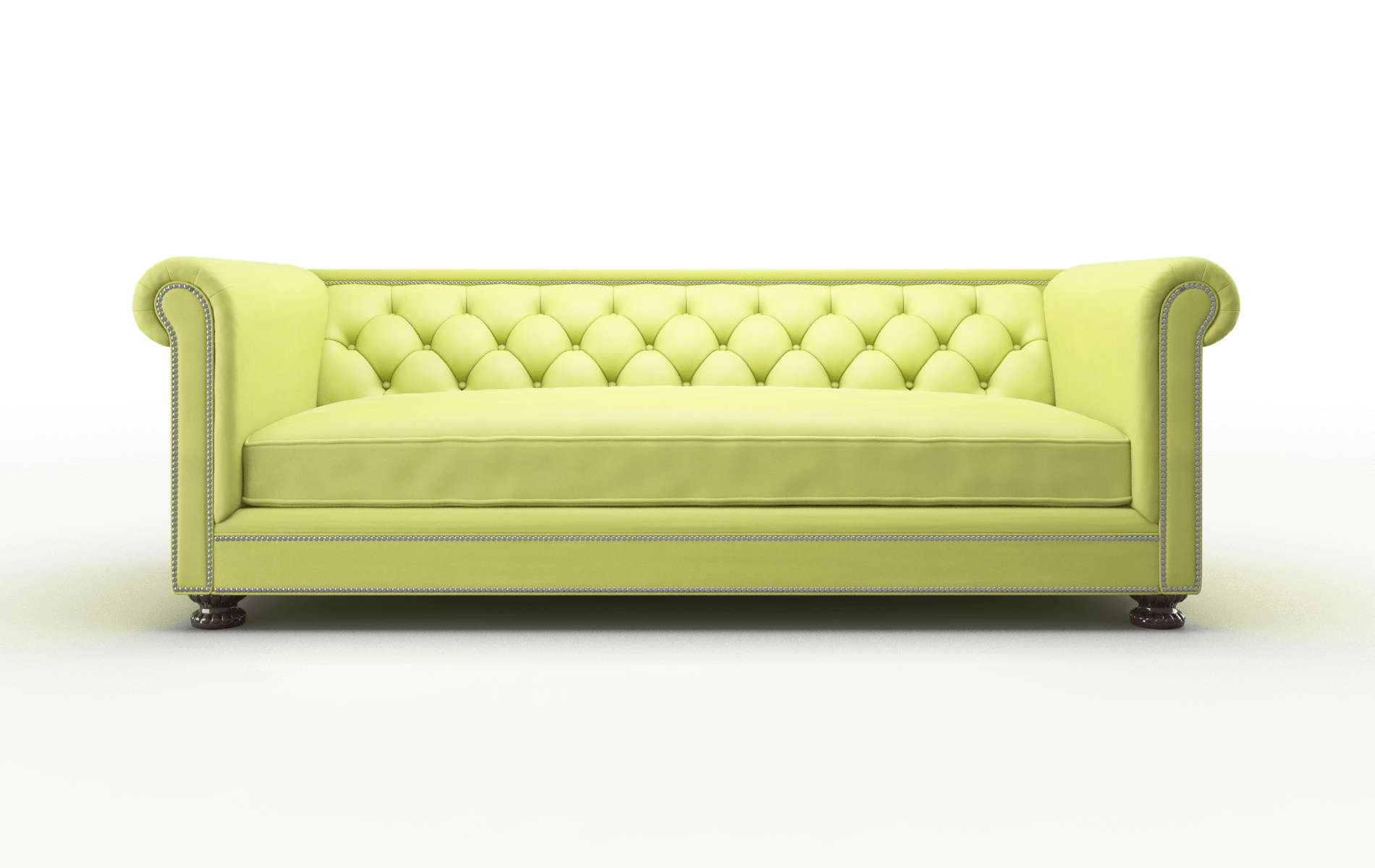 Athens Hathaway apple Sofa Espresso Legs  1