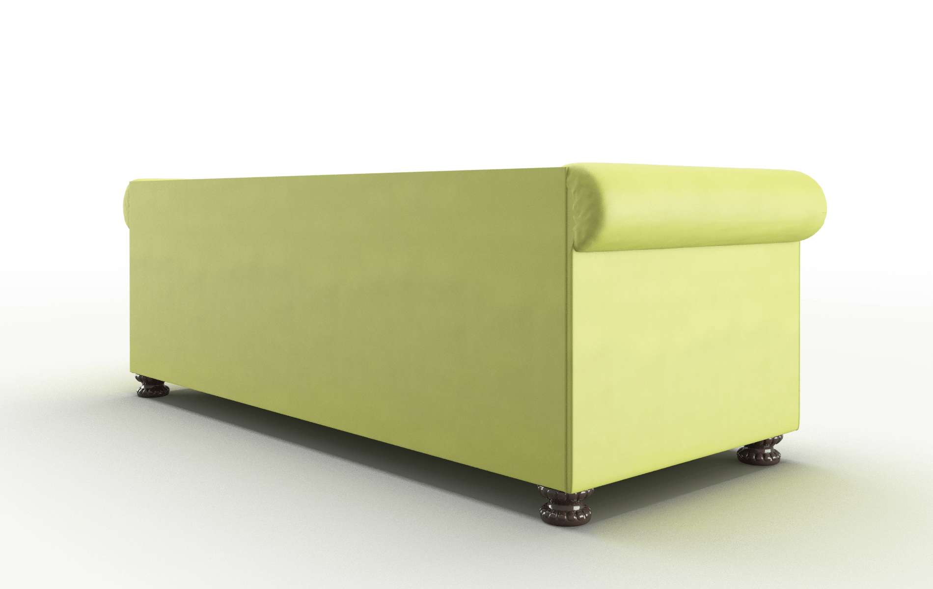 Athens Hathaway Apple Sofa espresso legs 5