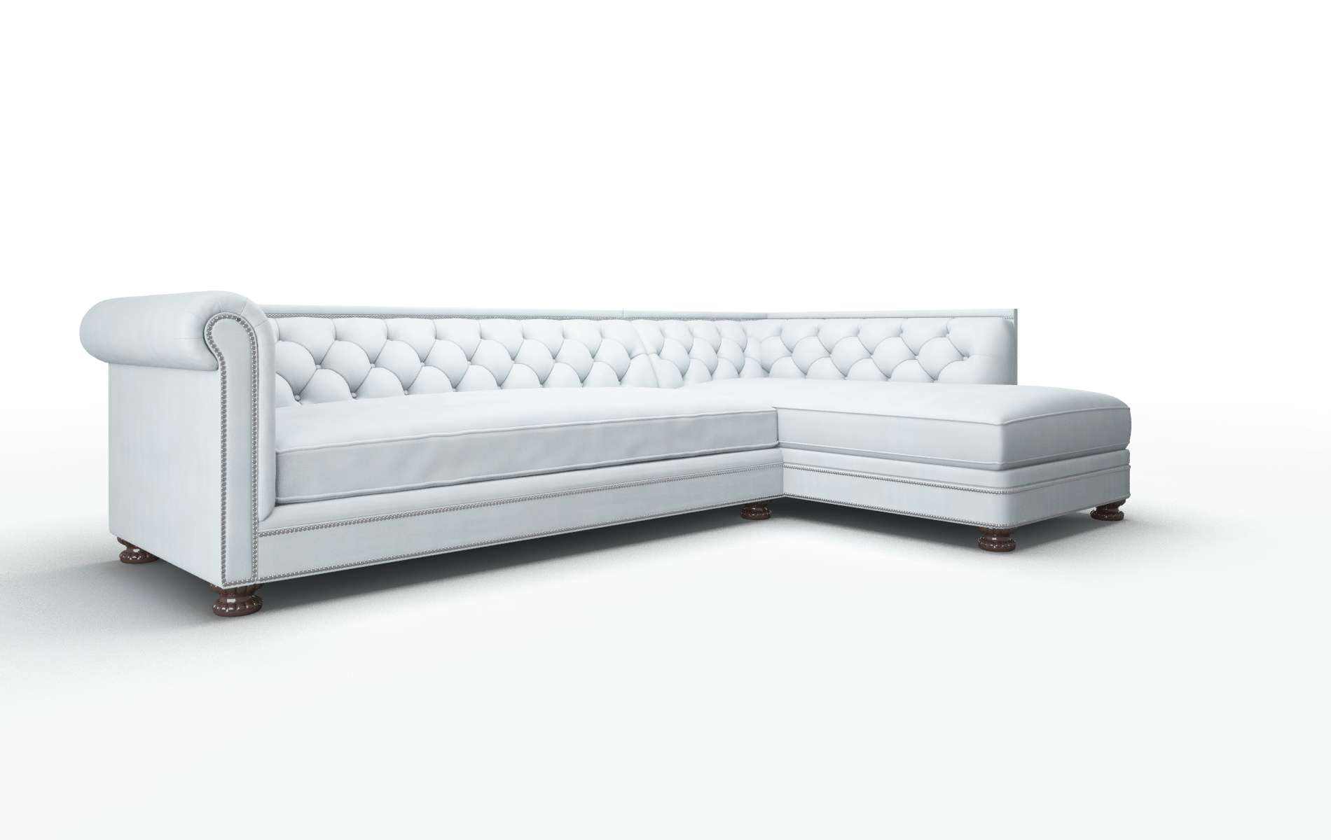 Athens Hathaway Aqua Panel espresso legs 2