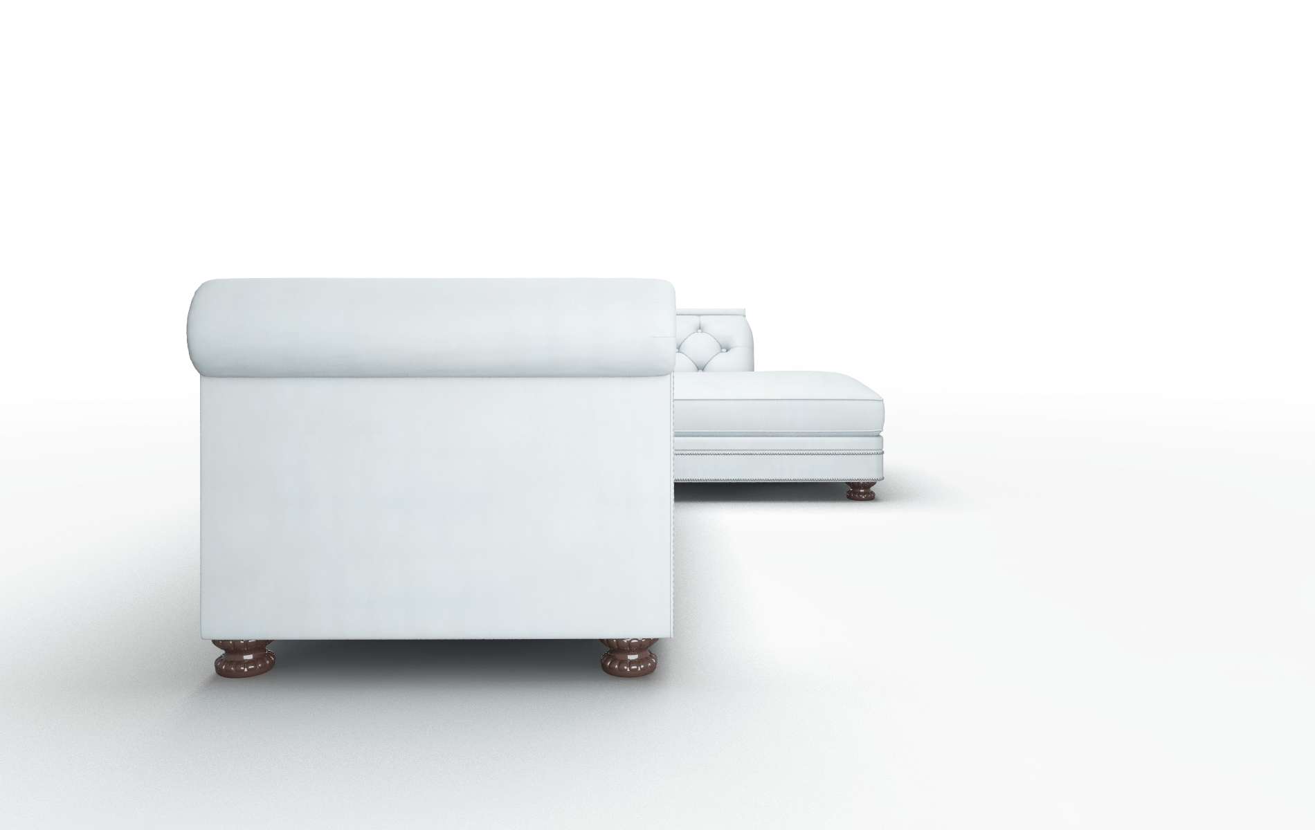 Athens Hathaway Aqua Panel espresso legs 3