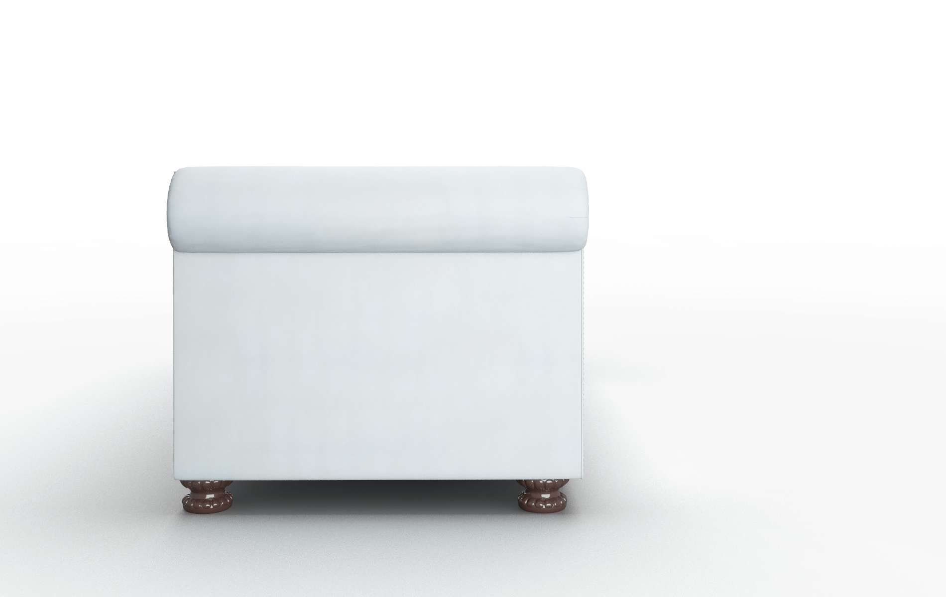 Athens Hathaway Aqua Sofa espresso legs 3
