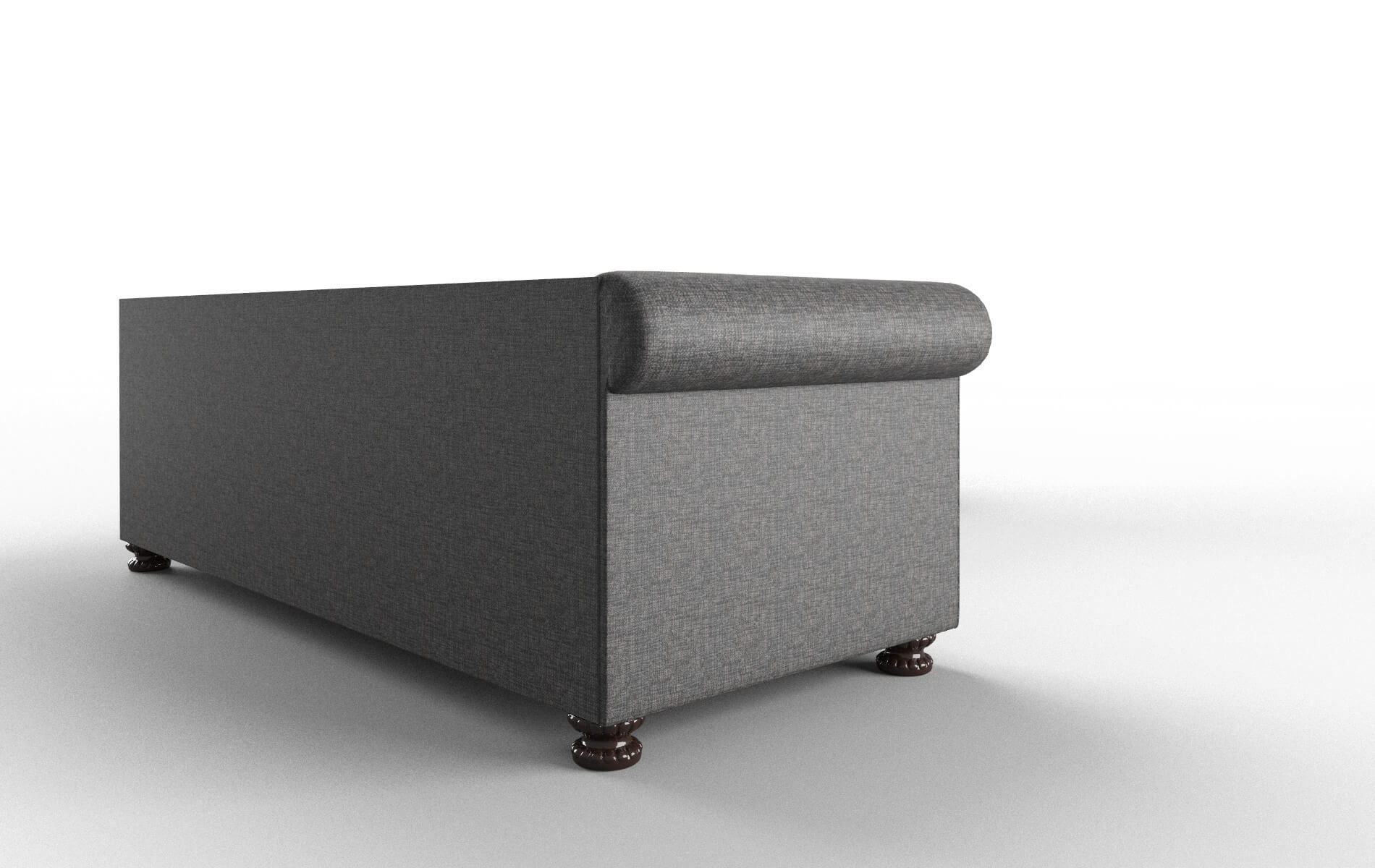 Athens Insight Charcoal Sectional espresso legs 3