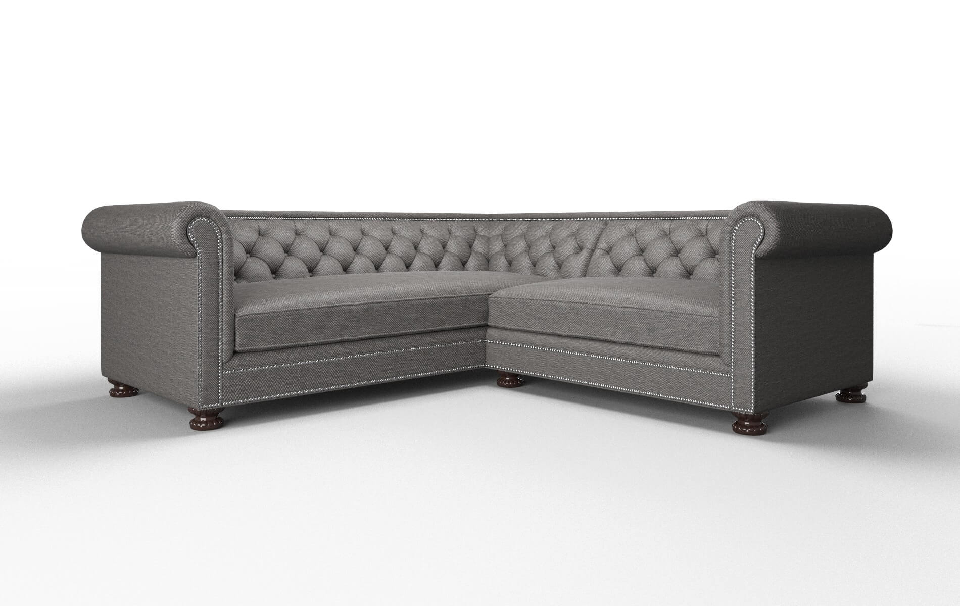 Athens Insight Eclipse Sectional espresso legs