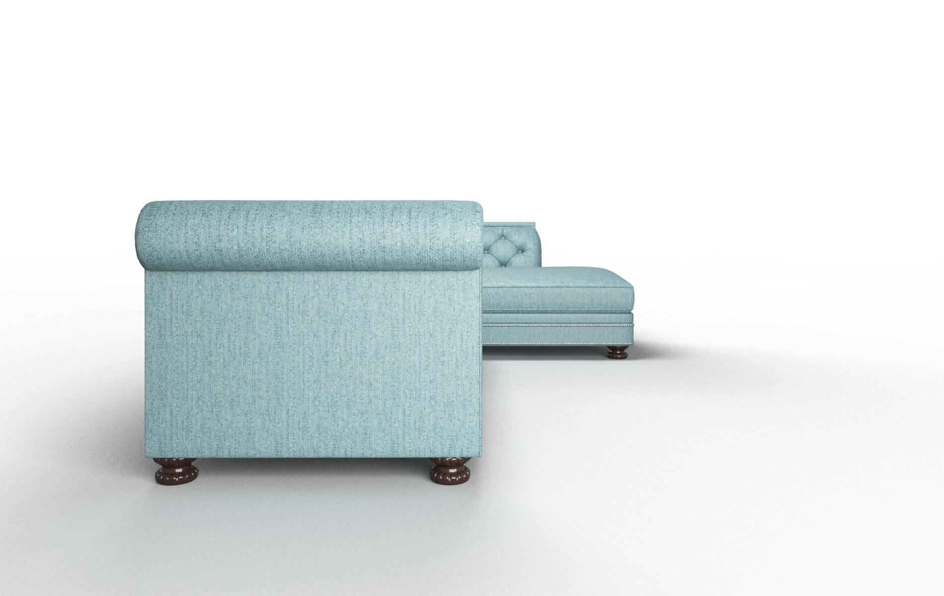 Athens Insight Peacock Panel espresso legs 3