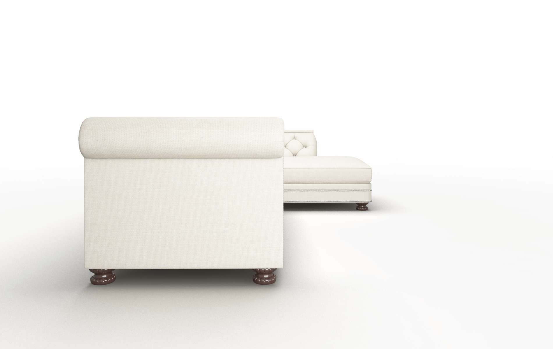 Athens Keylargo Almond Panel espresso legs 3