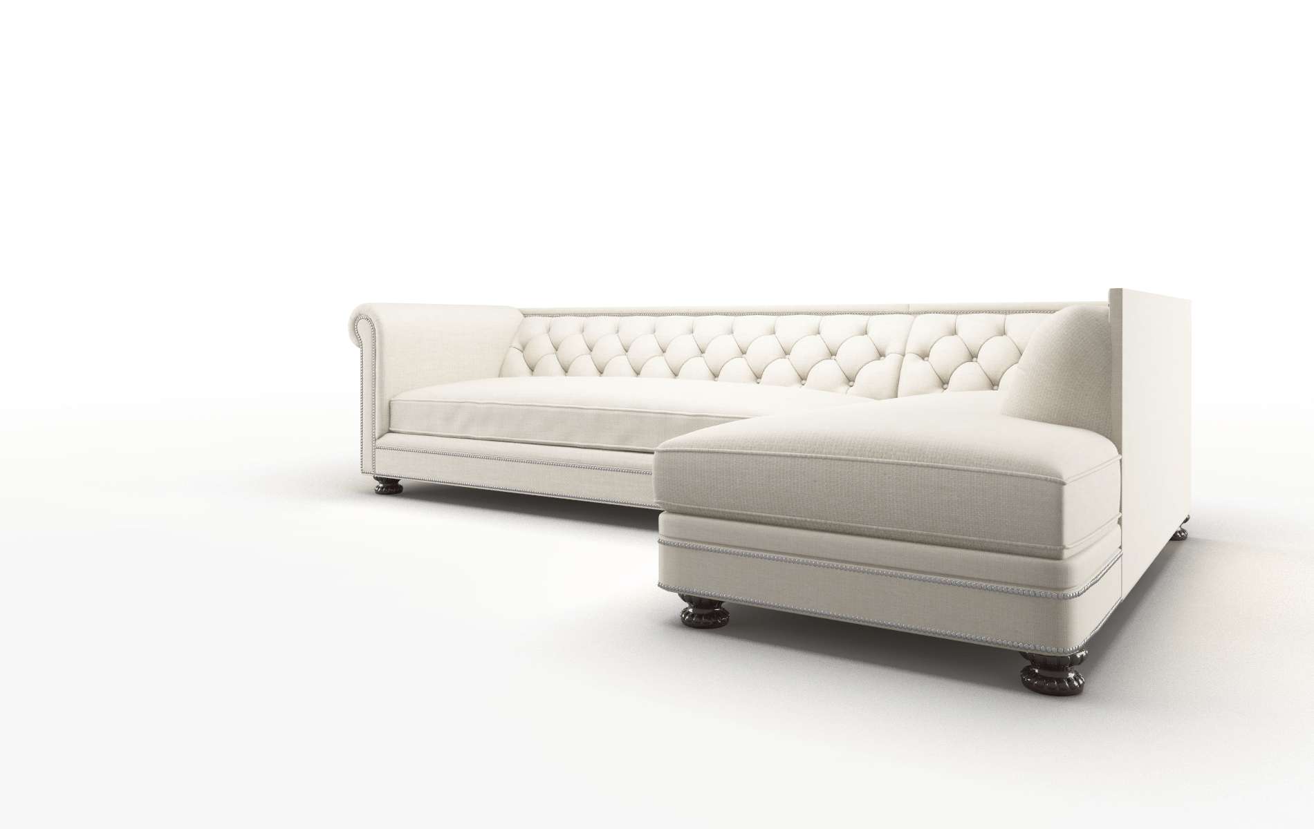 Athens Keylargo Almond Panel espresso legs 4