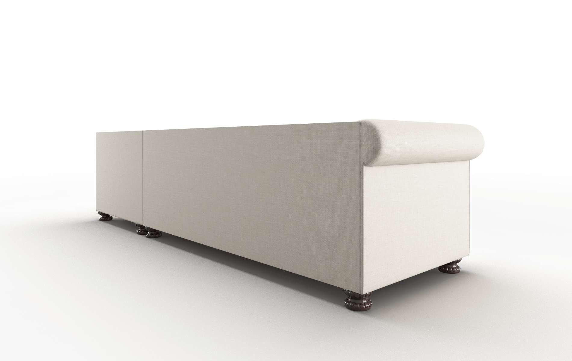 Athens Keylargo Almond Panel espresso legs 5