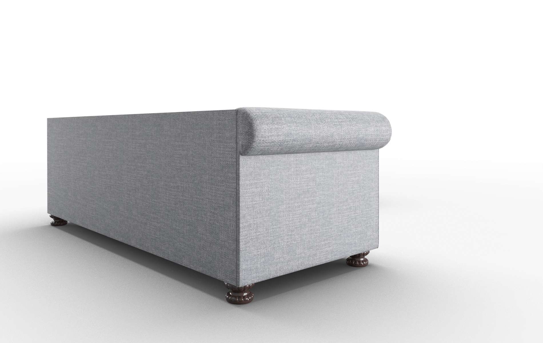 Athens Keylargo Ash Sectional espresso legs 3