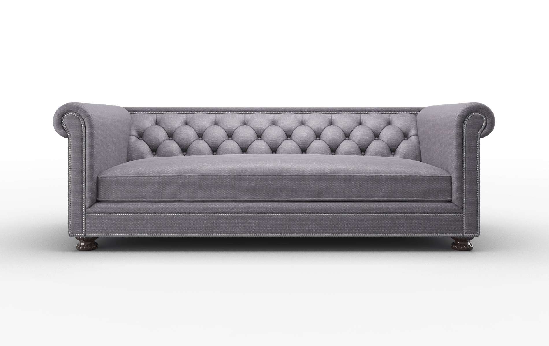 Athens Keylargo grape Sofa Espresso Legs  1