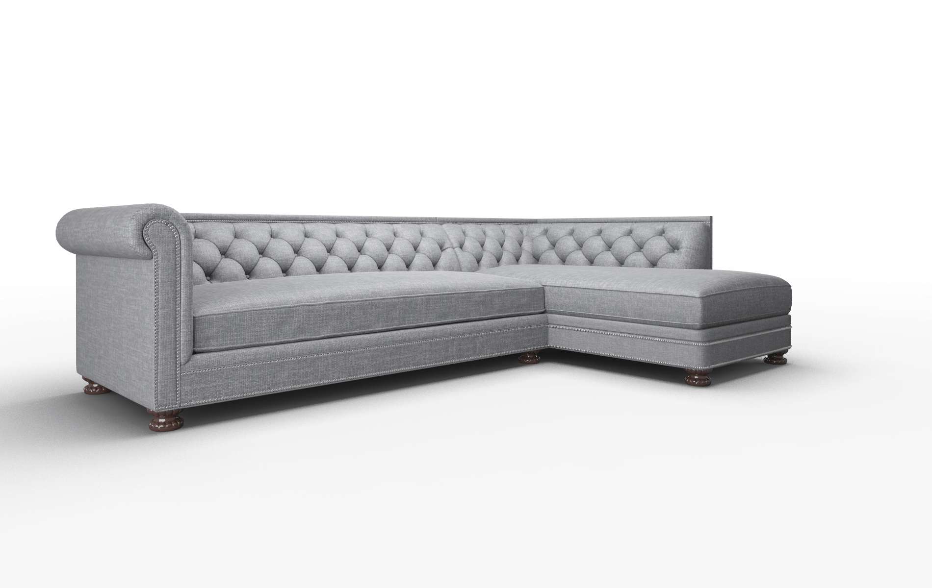 Athens Keylargo Graphite Panel espresso legs 2