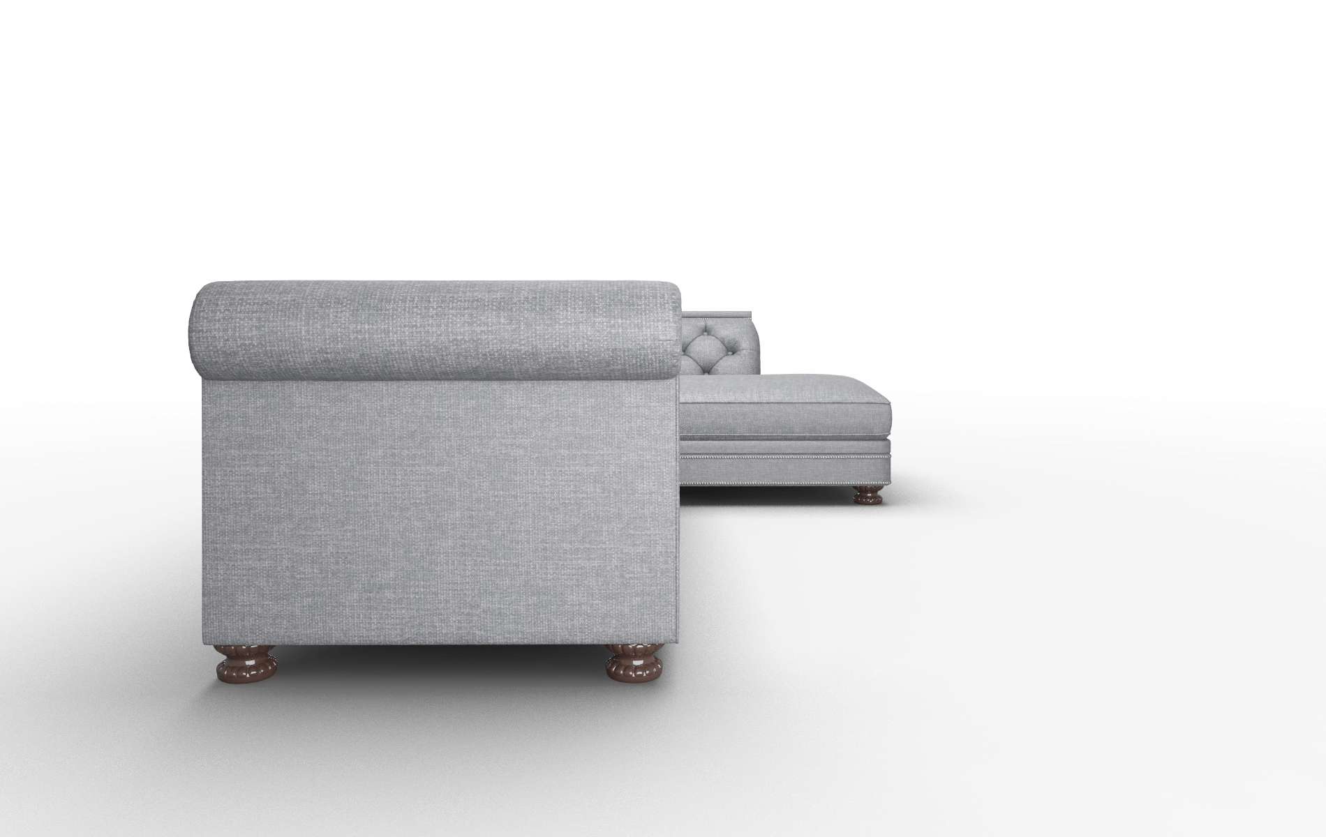 Athens Keylargo Graphite Panel espresso legs 3