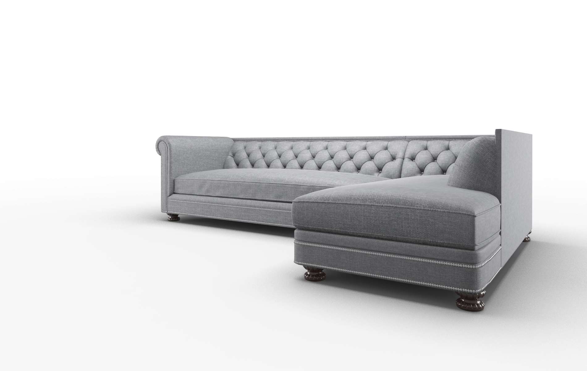 Athens Keylargo Graphite Panel espresso legs 4