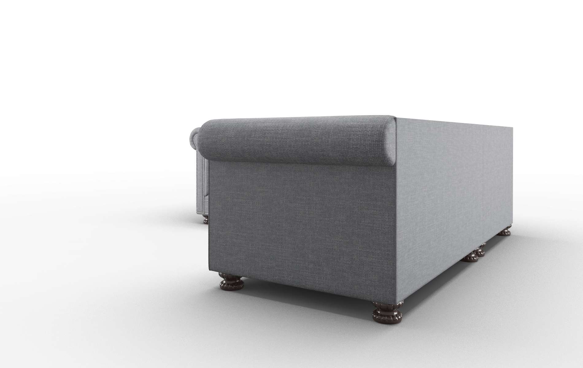 Athens Keylargo Graphite Sectional espresso legs 4