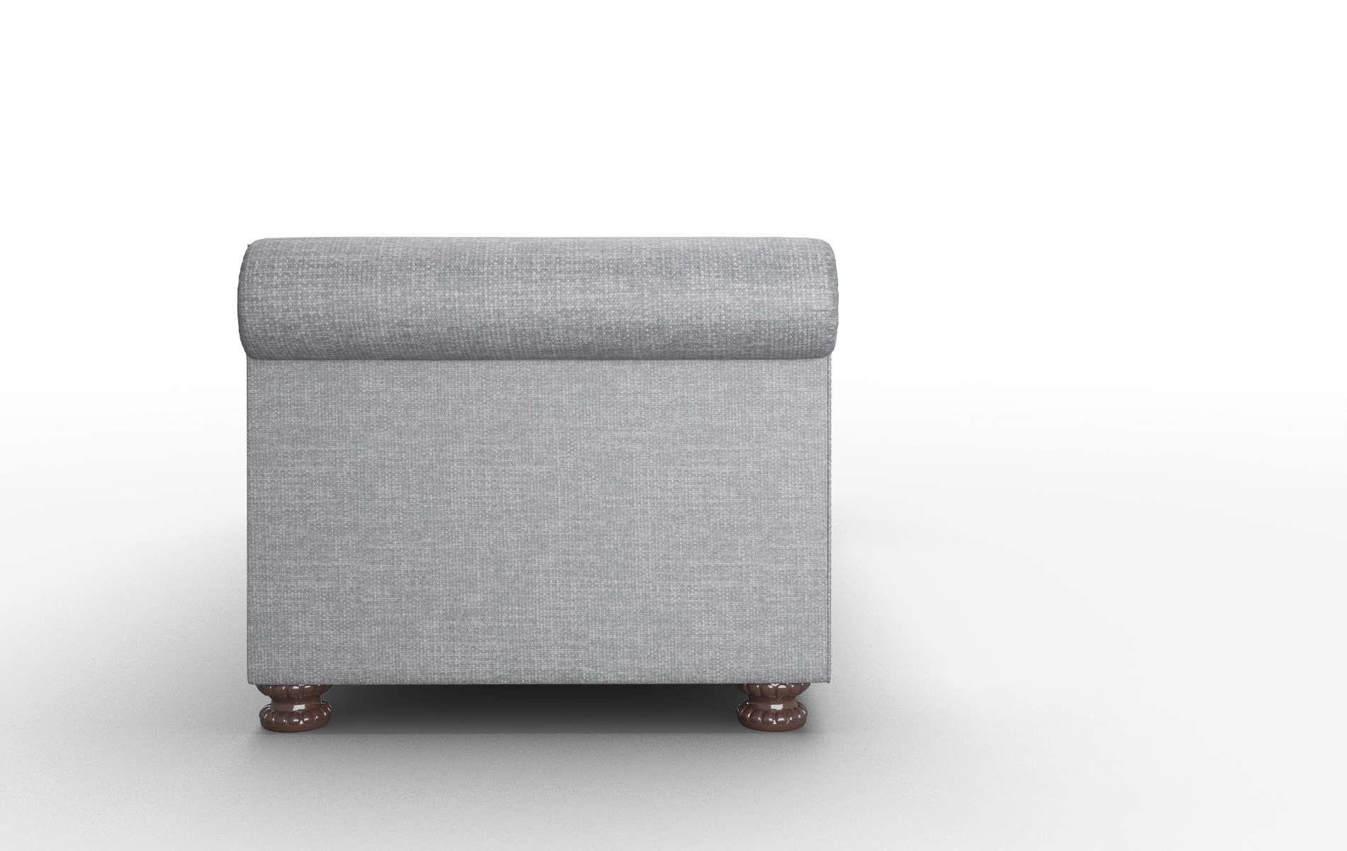 Athens Keylargo Graphite Sofa espresso legs 3