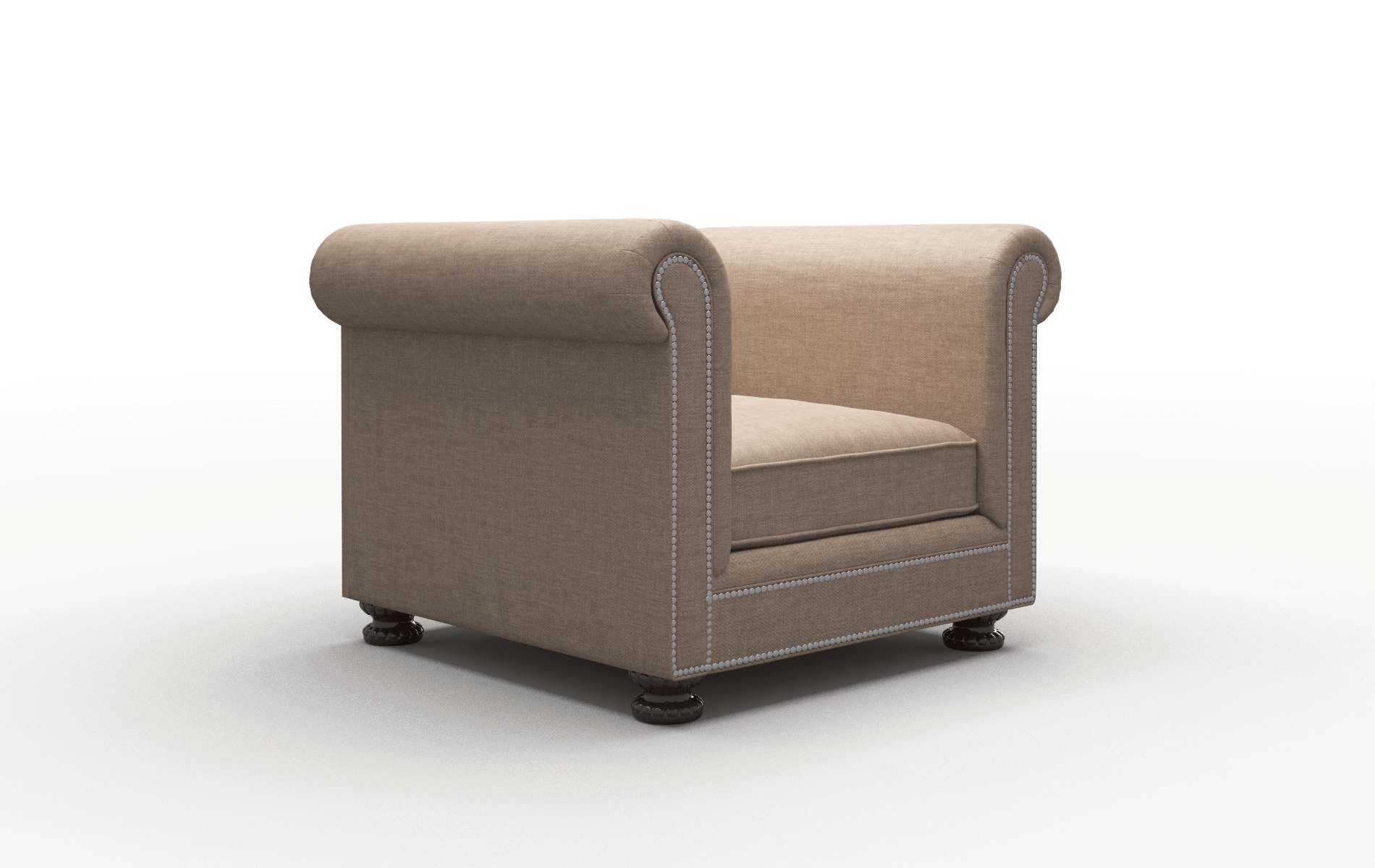 Athens Keylargo Mink Chair espresso legs 2