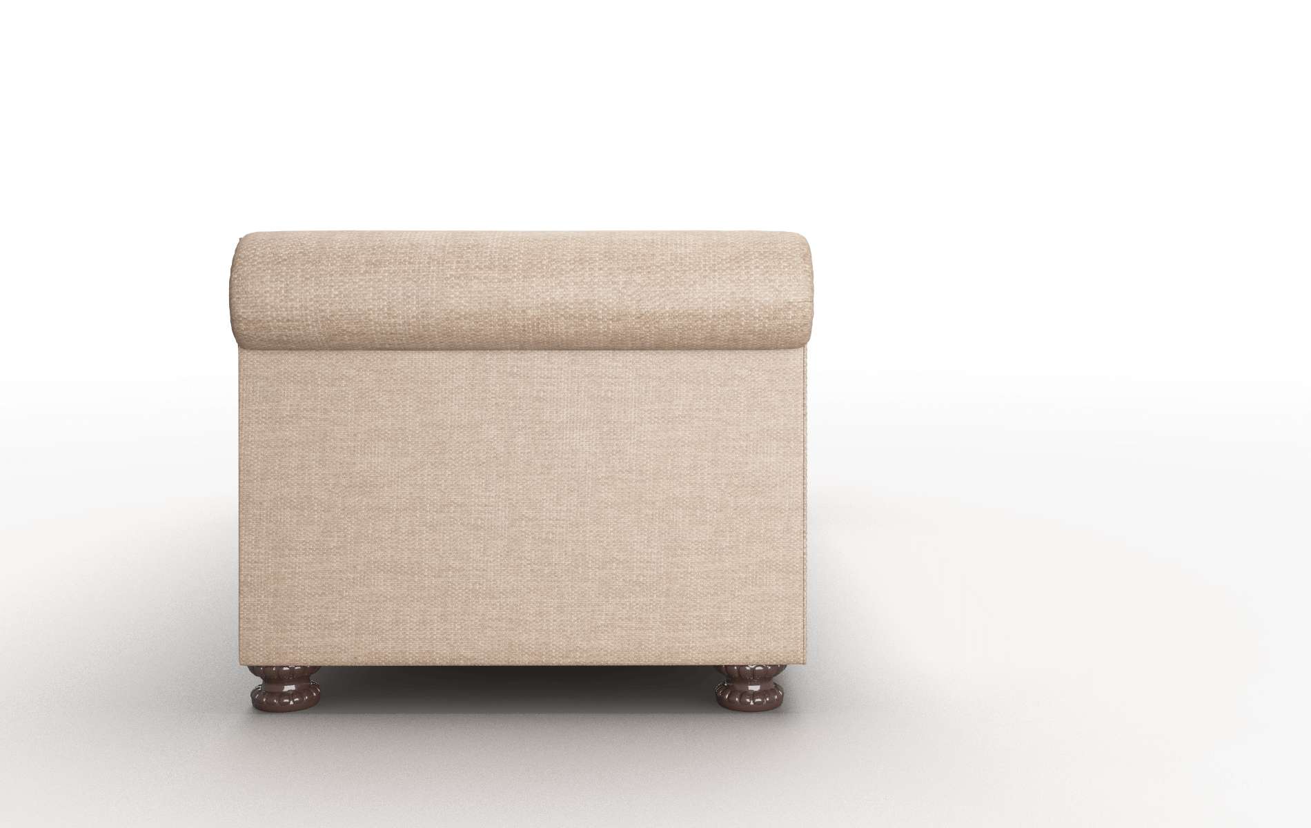 Athens Keylargo Mink Sofa espresso legs 3