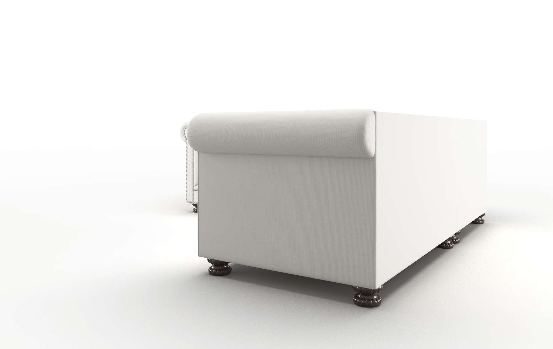 Athens Keylargo Oatmeal Sectional espresso legs 4