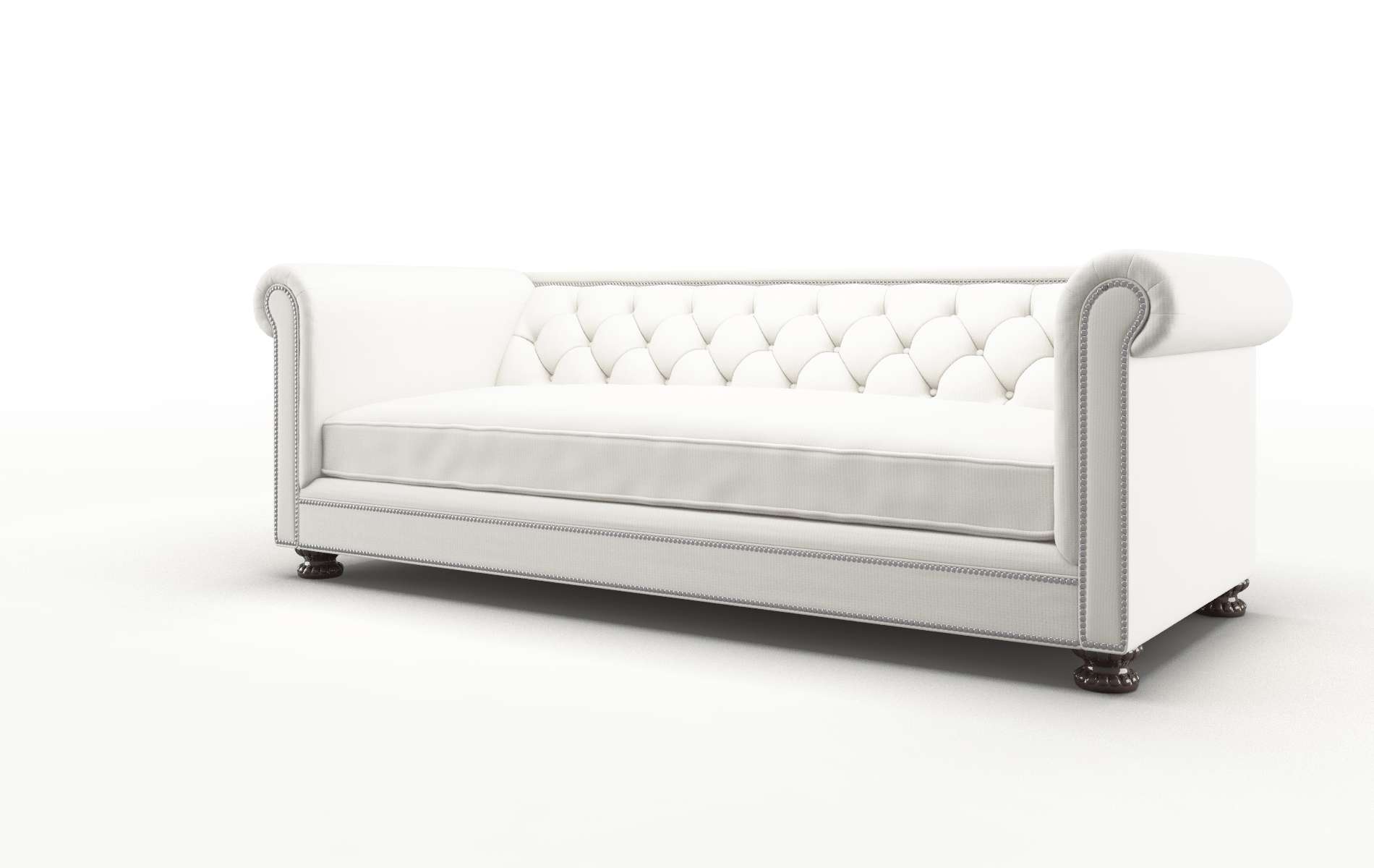 Athens Keylargo Oatmeal Sofa espresso legs 4