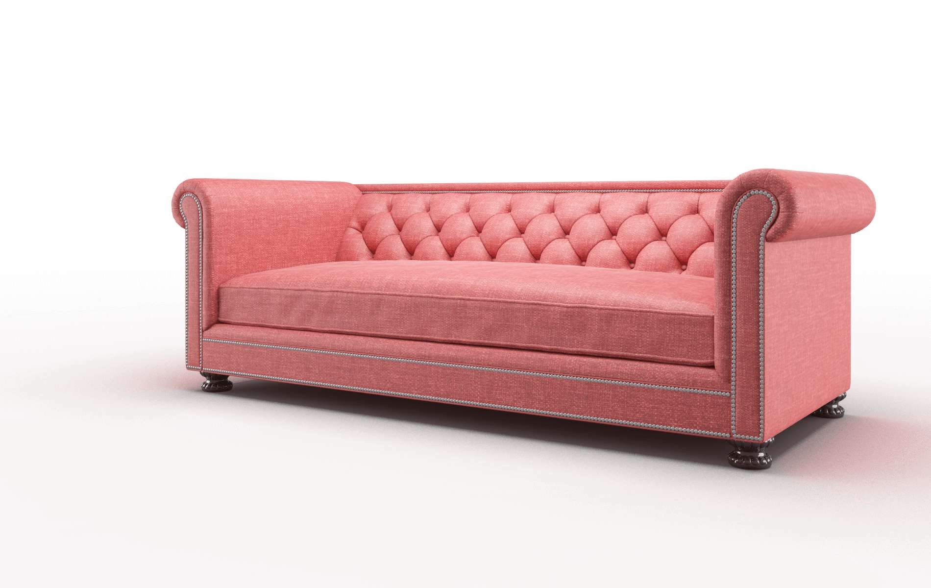 Athens Keylargo Ruby Sofa espresso legs 4