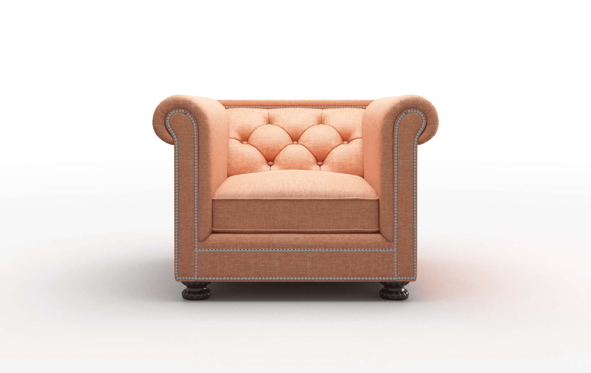 Athens Keylargo Terracotta Chair espresso legs 1