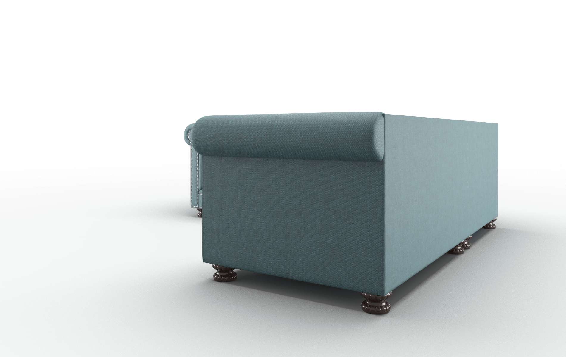 Athens Keylargo Zenithteal Sectional espresso legs 4