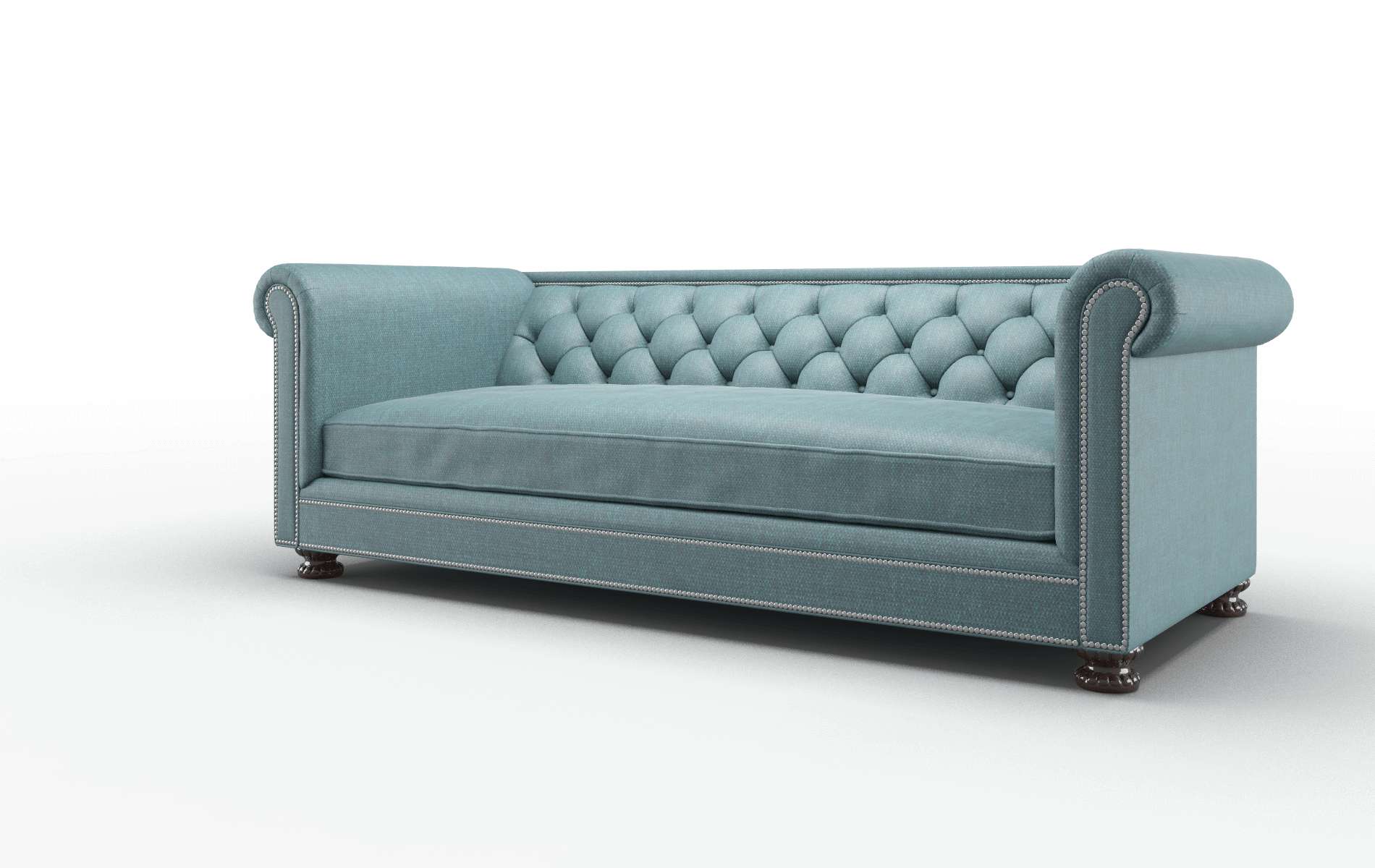 Athens Keylargo Zenithteal Sofa espresso legs 4
