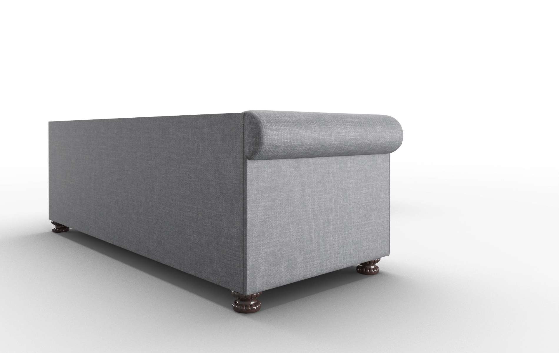 Athens Lana Onyx Sectional espresso legs 3