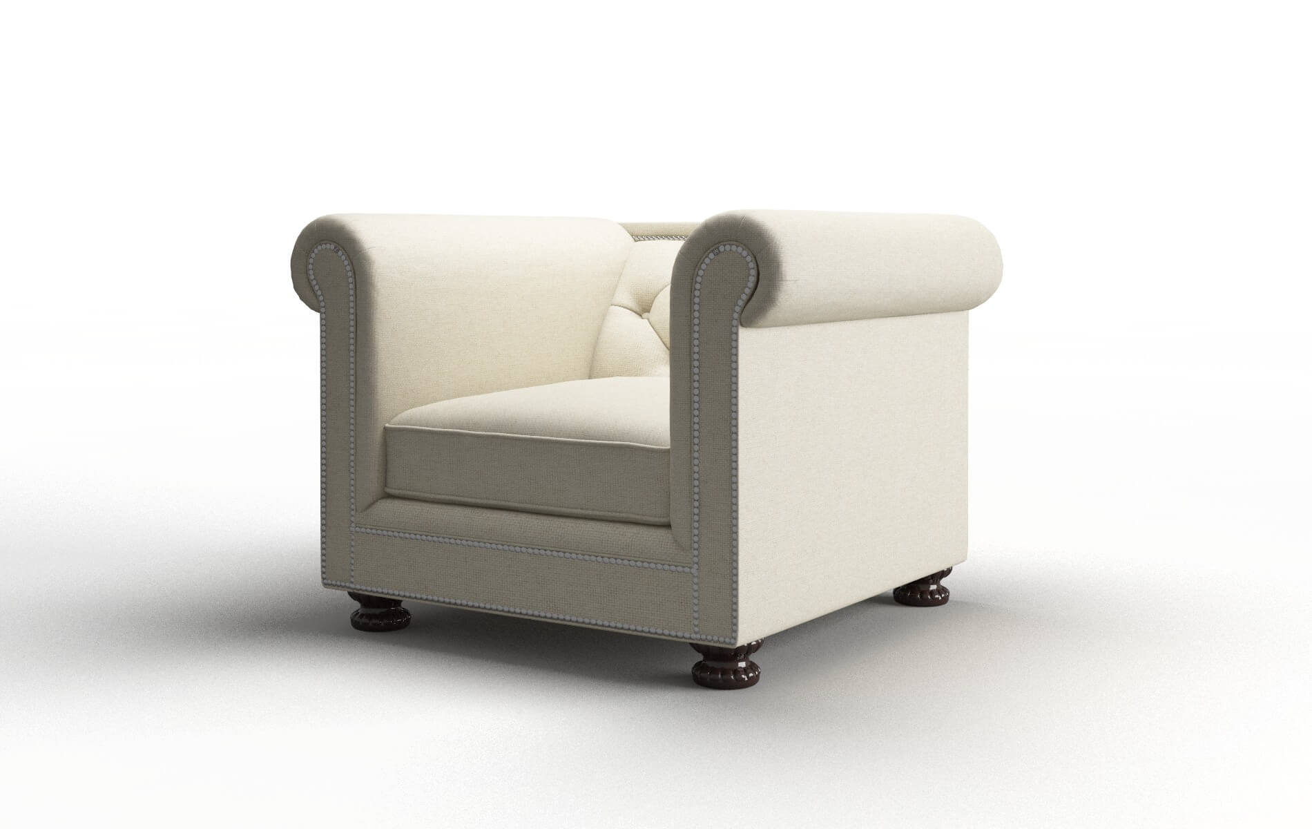 Athens Lana Sand Chair espresso legs 4